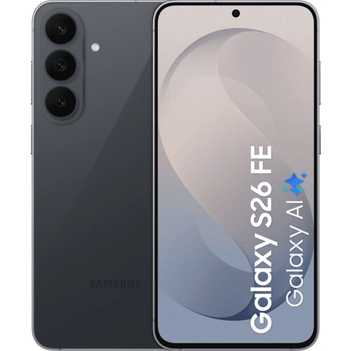 Tweedekans Samsung Galaxy S26FE 256GB Zwart 5G Tweedehands