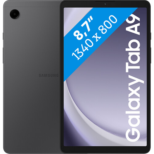 Tweedekans Samsung Galaxy Tab A9 8,7 inch 128GB Wifi + 4G Grijs