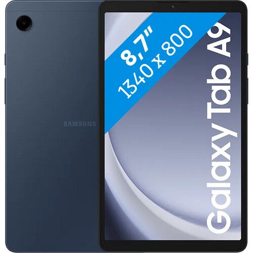Tweedekans Samsung Galaxy Tab A9 8,7 inch 128GB Wifi Blauw Tweedehands
