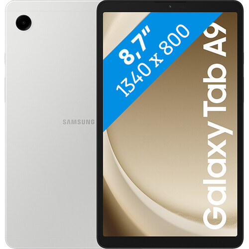 Tweedekans Samsung Galaxy Tab A9 8,7 inch 128GB Wifi Zilver Tweedehands