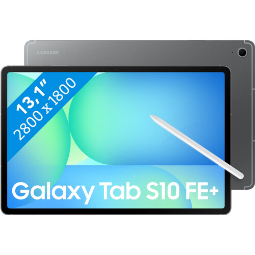 Tweedekans Samsung Galaxy Tab S10 FE Plus 13,1 inch 128GB Wifi + 5G Grijs Tweedehands