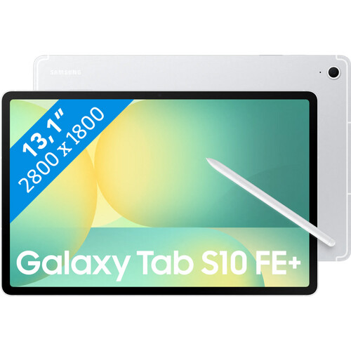 Tweedekans Samsung Galaxy Tab S10 FE Plus 13,1 inch 128GB Wifi Zilver Tweedehands