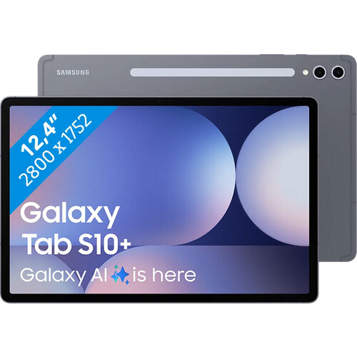 Tweedekans Samsung Galaxy Tab S10 Plus 12,4 inch 512GB Wifi + 5G Grijs Tweedehands