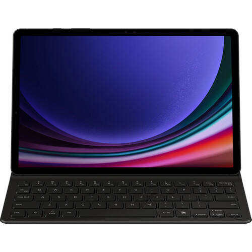 Tweedekans Samsung Galaxy Tab S9/S9 FE/S10 FE Slim Toetsenbord Hoes QWERTY Zwart Tweedehands