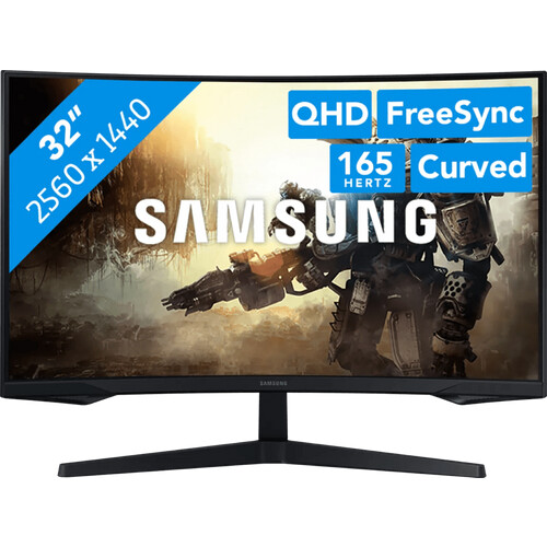 Tweedekans Samsung Odyssey G5 G55C LS32CG552EUXEN Curved Tweedehands