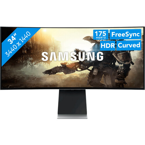 Tweedekans Samsung Odyssey G8 G85SD LS34DG850SUXEN OLED Curved Tweedehands