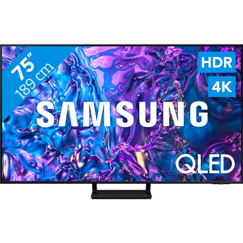 Tweedekans Samsung QLED 4K 75Q70D (2024) Tweedehands