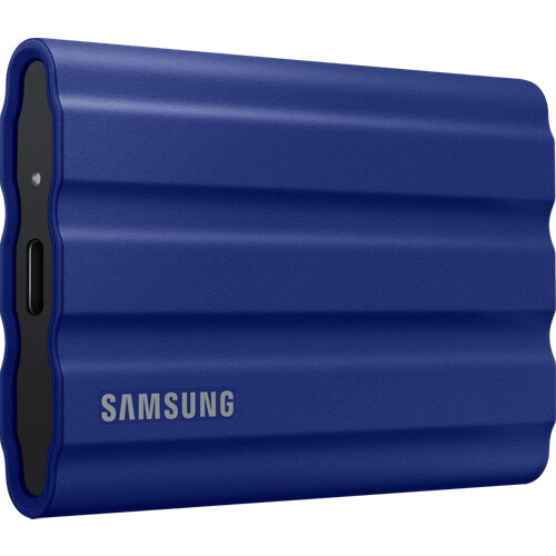 Tweedekans Samsung T7 Shield 1TB Blauw Tweedehands