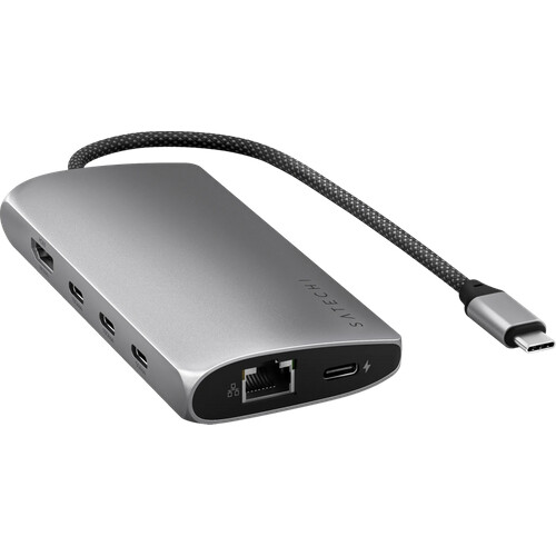 Tweedekans Satechi USB-C Multiport 8K Ethernet Adapter Tweedehands