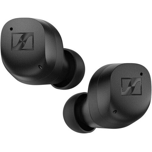 Tweedekans Sennheiser Momentum True Wireless 3 Oordopjes Bluetooth In-Ear-hoofdtelefoon voor Muziek en Oproepen met Adaptieve Ruisonderdrukking, IPX4, Qi-opladen, 28 Uur Batterijduur, Zwart, 509180 Tweedehands