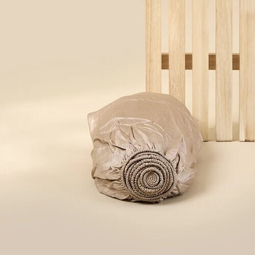 Tweedekans Sjumo – Tencel Sateen Hoeslaken – 180x200 cm – Honey Glow Tencel & Katoen-Satijn – Hoogwaardige Glans & Zijdezacht – Antiallergisch & Ademend – Luxe Hotelkwaliteit Comfort Tweedehands