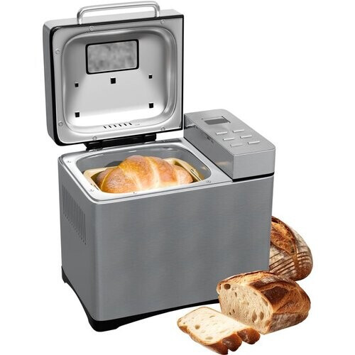 Tweedekans Skoov Bakemaster Broodbakmachine – 19 Programma's – Noten/rozijnendispenser – Timerfunctie – 345 x 248 x 310 mm – grijs Tweedehands