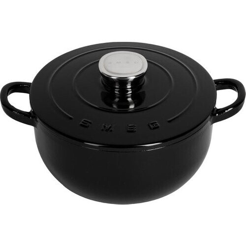 Tweedekans Smeg - Braadpan - 24 cm - 4,2L - Zwart Tweedehands