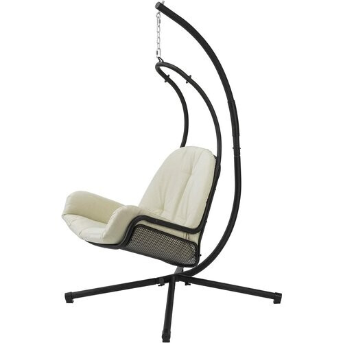 Tweedekans SoBuy Hangstoel incl. Frame - Max. 150 kg - 103 x 125 x 190 cm - Créme