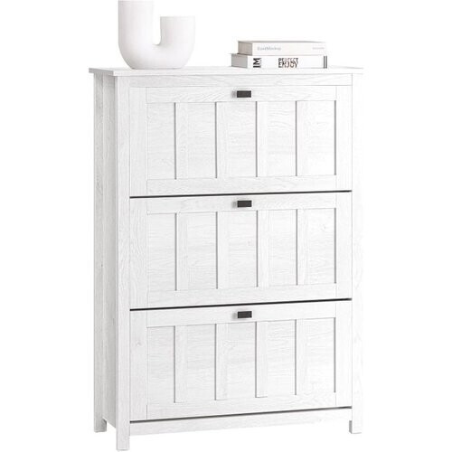 Tweedekans Sobuy schoenenkast - Vintage Wit - 80x30x111 cm