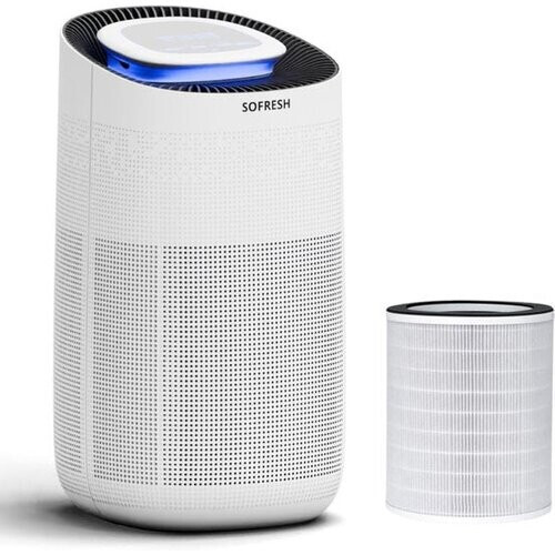 Tweedekans Sofresh luchtreiniger met app - 80 m² - Automatische stand + 6-in-1 filtersysteem - Luchtkwaliteitsindicator - Ionisator - UV - Luchtfilter - Air purifier met HEPA-filter Tweedehands