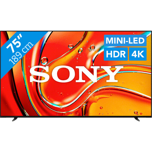 Tweedekans Sony 75'' Bravia 7 4K QLED XR Mini-Led (2024) Tweedehands
