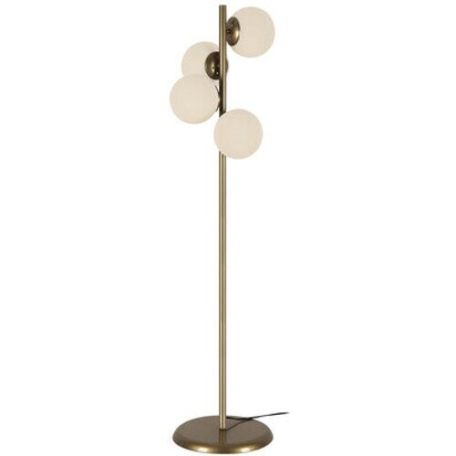 Tweedekans Squid Lighting - Vloerlamp - 4 Lichtpunten - 32 x 32 x 130 cm - Goud Tweedehands