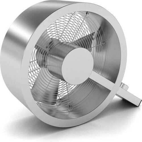 Tweedekans Stadler Form Q Vloerventilator – Brushed Metal – 2400 m³/u – Stil & Design – 3 standen - 40 m² / 100 m³ Tweedehands