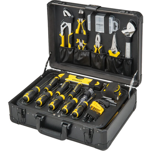 Tweedekans Stanley gereedschapskoffer voor onderhoud 142-delig STMT9810 Tweedehands