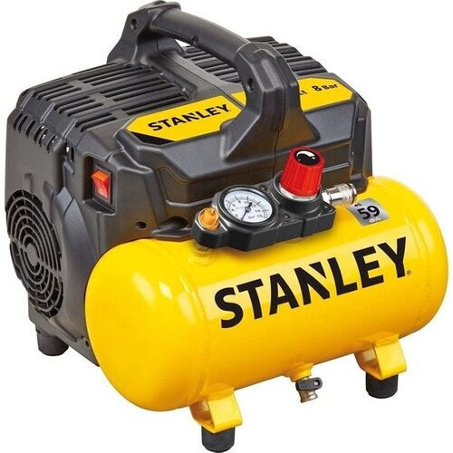 Tweedekans STANLEY Silent Compressor DST 100/8/6 - Olievrij Tweedehands