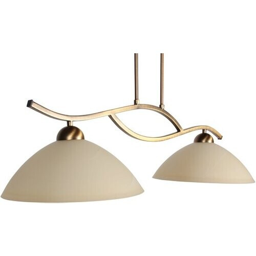 Tweedekans Steinhauer - hanglamp - Anthea - brons - glas metaal - design lamp - E27 - 4325BR Tweedehands
