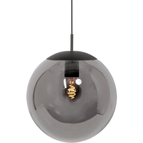 Tweedekans Steinhauer - hanglamp - Bollique - zwart - glas metaal - Ø 40cm - E27 - 4186ZW Tweedehands