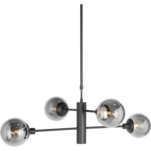 Tweedekans Steinhauer - hanglamp - Constellation - zwart - metaal - Ø 90cm - E14 - 3804ZW Tweedehands