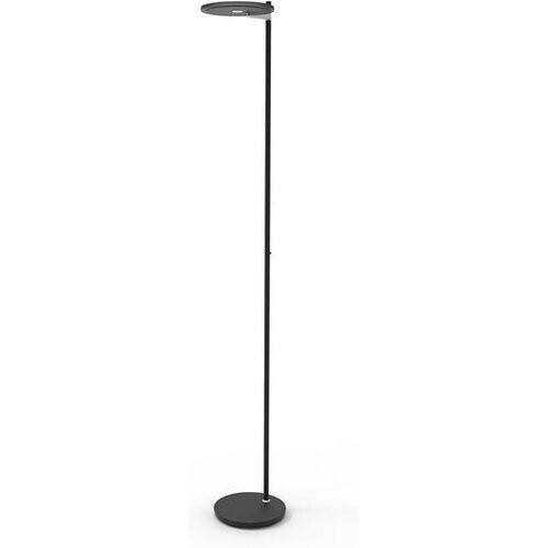 Tweedekans Steinhauer vloerlamp Turound - zwart - metaal - 27 cm - ingebouwde LED-module - 2993ZW Tweedehands
