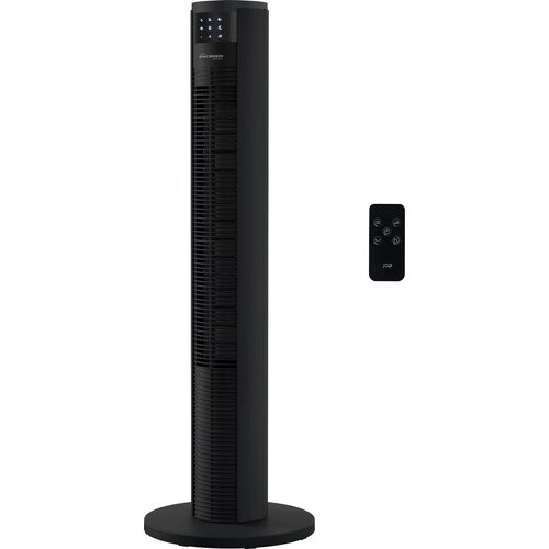 Tweedekans Stille Torenventilator 46dB – 6 Standen – Timer & Afstandsbediening – Mat Zwart – JAP Montreal Tweedehands
