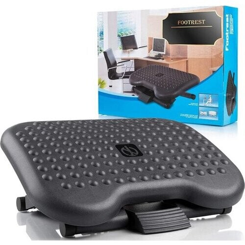 Tweedekans Strex Voetensteun Ergonomisch - Verstelbaar - Anti-Slip - Voeten Steun Bureau - DIN 4556 Tweedehands