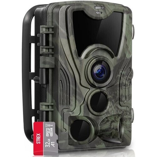 Tweedekans Strex Wildcamera met WiFi en Nachtzicht - 120MP 4K ULTRA HD - Waterdicht - Incl. 32 GB SD - Wild Camera Tweedehands
