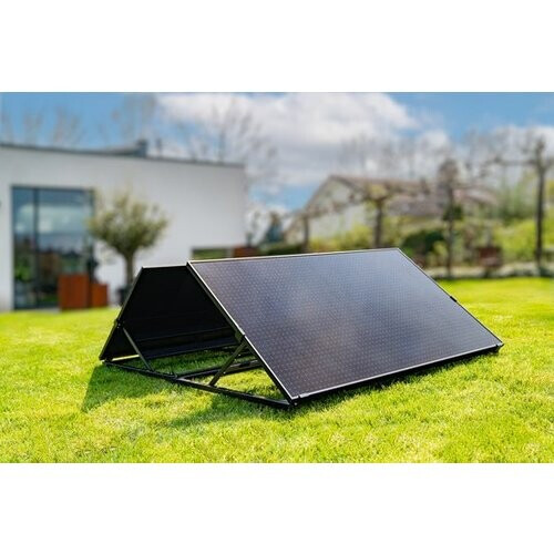 Tweedekans Sunet Solarpad Dual 760Wp - zonnepaneel met stekker - plat dak - plug & play zonnesysteem - 660kWh per jaar besparen! Tweedehands