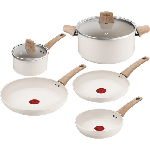 Tweedekans Tefal Cera Bright ON 5-delige pannenset Tweedehands