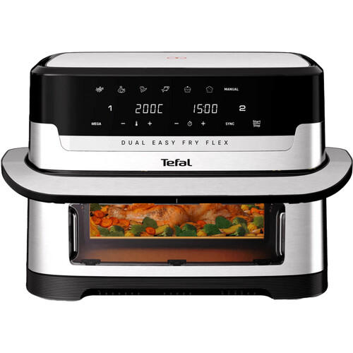 Tweedekans Tefal Dual Easy Fry Flex EY9228 Tweedehands
