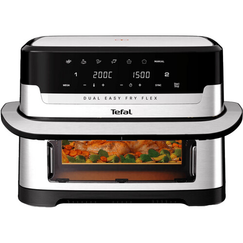 Tweedekans Tefal Dual Easy Fry Flex EY9228 Tweedehands