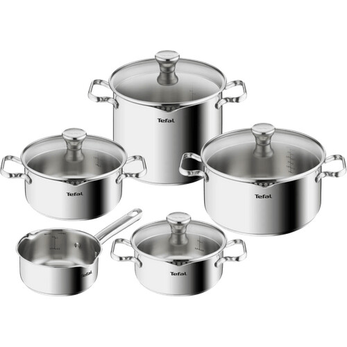 Tweedekans Tefal Duetto 5-delige pannenset Tweedehands