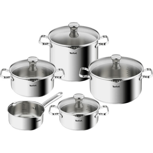 Tweedekans Tefal Duetto 5-delige pannenset Tweedehands