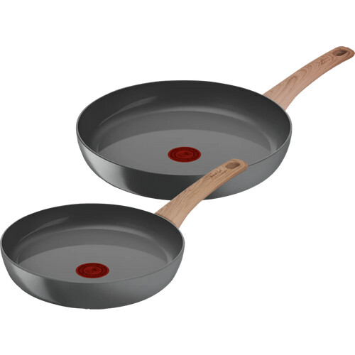 Tweedekans Tefal Renew Keramische koekenpannenset 24 + 28 cm Tweedehands