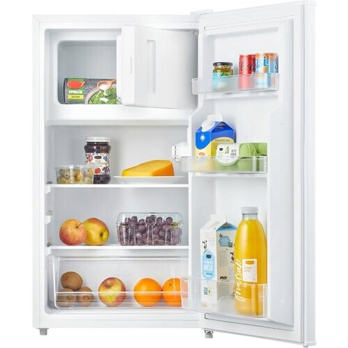 Tweedekans Tomado TRT4702W - Tafelmodel koelkast - 80 liter - Met vriesvak - Energielabel E - Wit Tweedehands