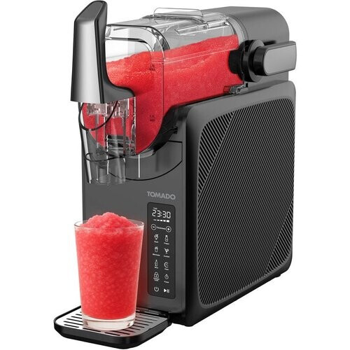 Tweedekans Tomado TSM2002B - Slushmachine - Slushpuppy maker - 5-in-1 Slush - Slush Puppy - 2 liter slush - Tot 12 uur bevroren drankjes - Touchcontrol bediening - Zwart Tweedehands