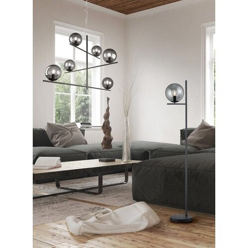 Tweedekans Trio Hanglamp Pure antraciet 6x E14- 80 x 115 x 150 cm Tweedehands