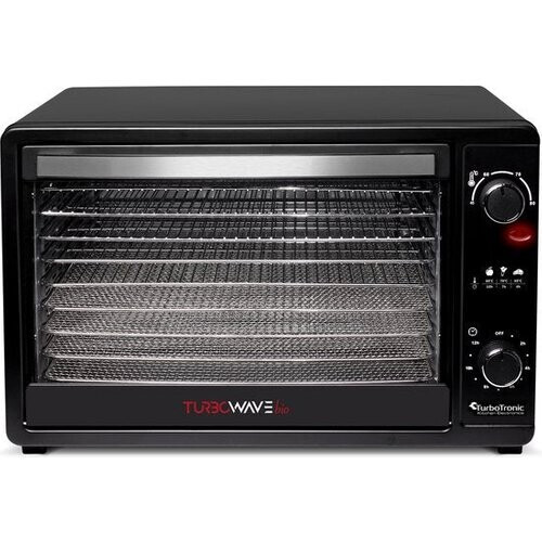 Tweedekans TurboTronic FD45 Voedseldroger 45 Liter - Zwart Tweedehands