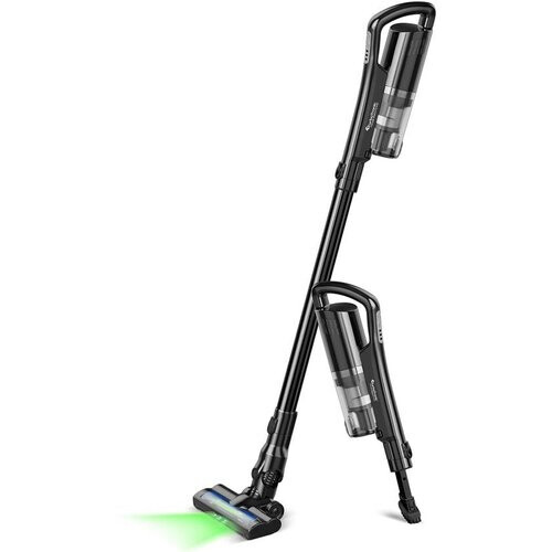 Tweedekans TurboTronic LZ6 Steelstofzuiger met Laser - 40 min - 120W - Zwart Tweedehands