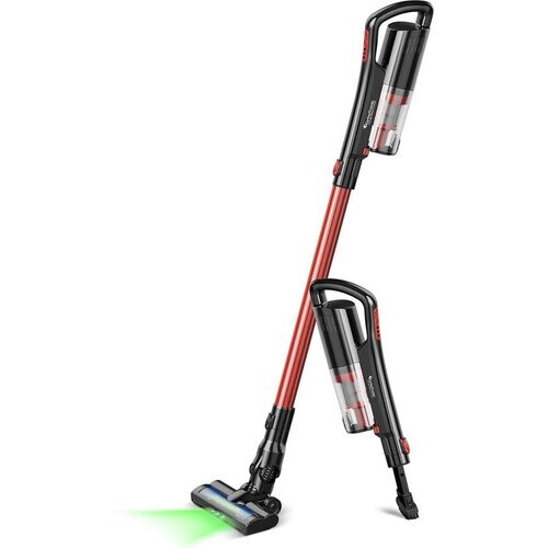 Tweedekans TurboTronic LZ6 Steelstofzuiger met Laser - Rood Tweedehands