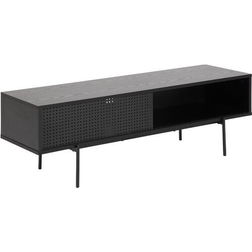 Tweedekans Tv-meubel Finn MDF Zwart 140cm - Giga Living Tweedehands