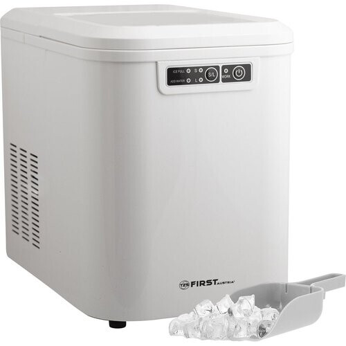 Tweedekans TZS First Austria 5104 IJsblokjesmachine - IJsblokjesmaker incl. schep en lekbak - 2.2L - Wit Tweedehands