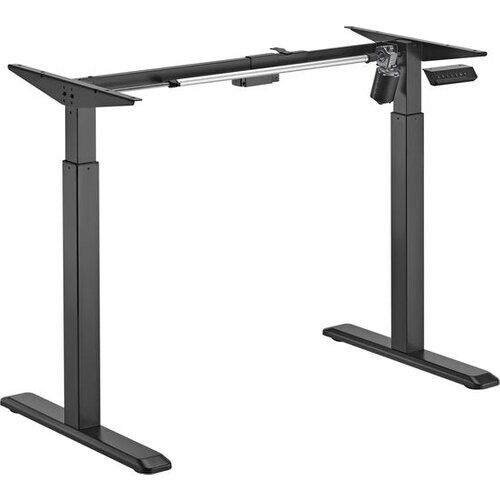 Tweedekans VDD Gaming - Bureau - Bureau Zit Sta Frame - Bureau Frame - Elektrisch Hoogte Verstelbaar - Bureaublad - Zwart - 85kg Draagkracht - 100 x 160 cm Tweedehands