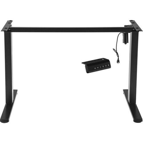 Tweedekans VDD Gaming Bureau Frame zit sta - Verstelbaar in hoogte - Zwart Tweedehands