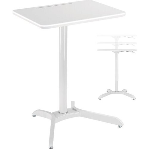 Tweedekans VDD Gaming -Bureau tafel - 71 cm x 50 cm - Wit Tweedehands